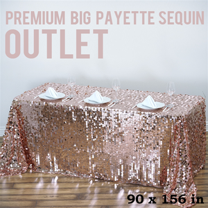 <span class=keywords><strong>Tovaglia</strong></span> <span class=keywords><strong>Elegante</strong></span> con Paillettes Dorate Rosa, <span class=keywords><strong>Copritavolo</strong></span> con Lustrini per Occasioni Speciali - Product Image 3