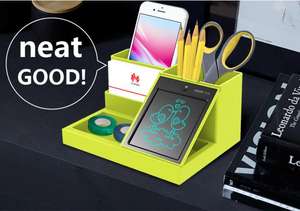 حامل أقلام متعدد الوظائف ومبتكر للمكتب مع لوحة كتابة إلكترونية بشاشة LCD من VSON WP9303C - Product Image 3