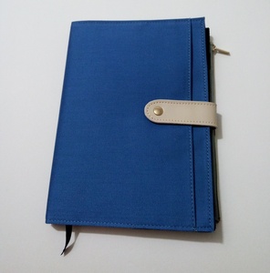 OUV más nuevo personalizado multifunción <span class=keywords><strong>Oxford</strong></span> tela cubierta escuela cuaderno con bolsillos - Product Image 6