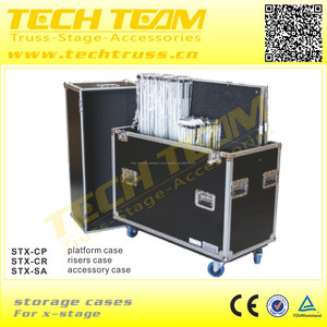 Commodité de Transport de scène de stockage Case <span class=keywords><strong>à</strong></span> <span class=keywords><strong>roulettes</strong></span> / cas pour X de scène - Product Image 1