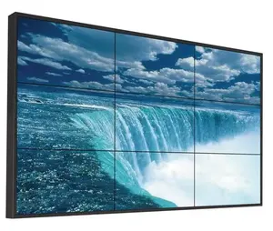Big sale 46inch 5.5mm ultra narrow bezel DID lcd video wall in 500nits Remote Control Software