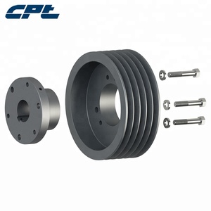 ซีรีย์ CPT 5ร่อง5C เหล็กหล่อแบบเจาะลิ้นรอกขับสายพาน V สำหรับบุช QD ปรับแต่งได้ - Product Image 5