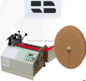 HX-986B Automatic tape cutting machine for round edge Magic post cutter