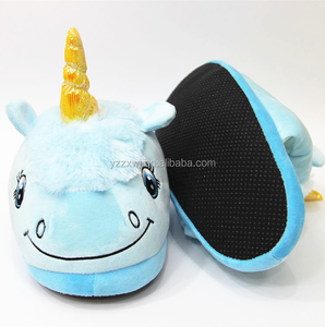 Gratis Monster Roze Warme Indoor Schoenen Pluche Eenhoorn Slipper Grappige Pluche <span class=keywords><strong>Slippers</strong></span> Comfortabele Pluche Eenhoorn Schoenen Voor Vrouwen - Product Image 3