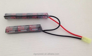 Venta caliente! ciclo profundo 2 / 3A 1200 mah 8.4 v batería nimh para airsoft <span class=keywords><strong>gun</strong></span> y rc coche made in china - Product Image 2