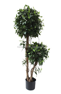 Verde Artificial banyan ficus árboles bonsai planta venta mini durable topiary árbol de higuera de interior - Product Image 1