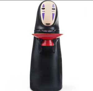 กระปุกออมสินผู้ชายไม่ต้องเผชิญ,กระปุกออมสินอะนิเมะของขวัญรูปแกะสลักรูปทรงดนตรี <span class=keywords><strong>Kaonashi</strong></span> เคลื่อนย้ายได้อัตโนมัติ - Product Image 3