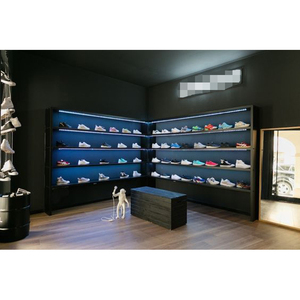 Lux ดีไซน์ตู้รองเท้าร้านค้าดีไซน์ร้านรองเท้าสำหรับตกแต่งร้านขายรองเท้าสินค้าจากจีนรับประกัน5ปี - Product Image 3