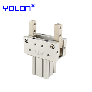 MHZ2-10D MHC2-16D MHY2-20D MHL2-25D HFR khí nén không khí xi lanh Kẹp nhôm cơ thể pivot điểm mở/đóng cửa Loại 180" - Product Image 2