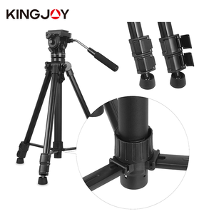 El <span class=keywords><strong>Mejor</strong></span> Trípode Profesional Flexible y Resistente de Aluminio KINGJOY <span class=keywords><strong>para</strong></span> Cámaras <span class=keywords><strong>DSLR</strong></span> y Teléfonos, Uso de <span class=keywords><strong>Video</strong></span>, Altura Máxima de 1658 mm, Carga de 10 kg - Product Image 4
