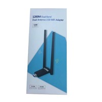 Adaptateur USB wi-fi sans fil double bande pour récepteur de Satellite, antenne externe, 5dBi, 1T1R, RTL8812BU, original, AC1200