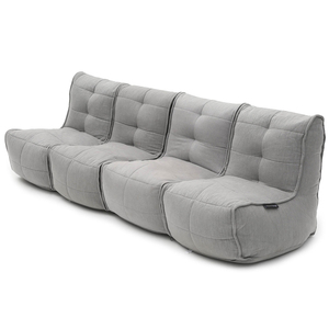 Custom Ambient Lounge Modulaire Banken Woonkamer Sectionele Sofa Set Zitzak Stoelen Niet Gevuld