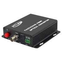 Ho-Link 1-Kanal 720P/1080P CVI/AHD/TVI Glasfaser zu BNC Digital Video Converter Glasfaser sender und-empfänger mit Daten