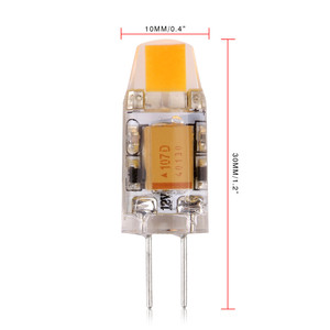 Dimmable <span class=keywords><strong>Led</strong></span> G4 12V AC/DC1W Chất Lượng Cao <span class=keywords><strong>LED</strong></span> G4 COB Đèn <span class=keywords><strong>Bulb</strong></span> Đèn Thay Thế Halogen Dẫn Ánh Sáng - Product Image 2