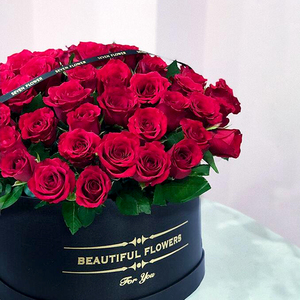 Black Cylinder <strong>Flower</strong> <strong>Box</strong> Wholesale Large Cardboard Round Cylinder <strong>Flower</strong> Paper <strong>Box</strong> for <strong>Flower</strong> - Product Image 3