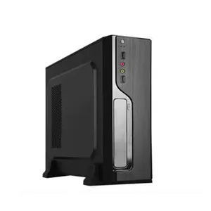 Sate-com fonte de alimentação de 230w e encomendas pequenas do computador fino micro atx caso médio atx fábrica 8103k baixo logotipo personalizado