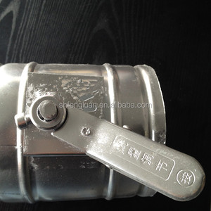 Nhà Cung Cấp Địa Phương Thép Mạ Kẽm Điều Hòa Không Khí Vòng Khối Lượng Điều Khiển Van Điều Tiết - Product Image 3