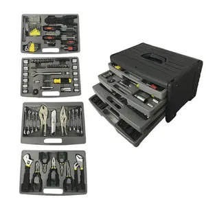 Hardware tool 99 Stuks Hand Tool Set voor thuis bike auto gerepareerd