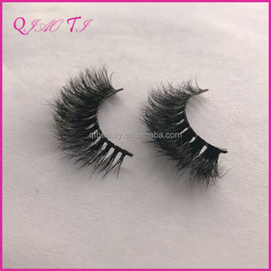 A granel cruelty free 3d natural pestañas falsas del pelo de visón con envases personalizados - Product Image 1