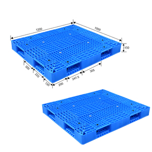 L'exportation emboîtables réversible en plastique <span class=keywords><strong>palette</strong></span> de <span class=keywords><strong>ciment</strong></span> sacs à empiler - Product Image 3