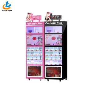 Coin Bill Payment System Self-service Automatic Make up Rouge Lipstick Vending Machine