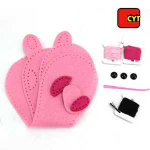 Chica elegante coser softies <span class=keywords><strong>de</strong></span> tela muñeca diy hecho a mano para la venta al por mayor - Product Image 4