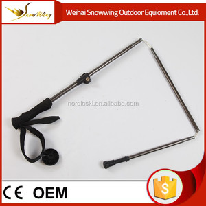 OEM mejor competitivo fibra <span class=keywords><strong>de</strong></span> carbono bastones <span class=keywords><strong>de</strong></span> <span class=keywords><strong>trekking</strong></span> senderismo sticks polacos - Product Image 3