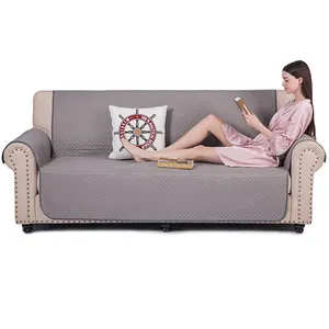 Sarung Sofa Ukuran Besar XL, Cover Sofa Ukuran Besar Potongan & Jahit Bentuk L Meregang
