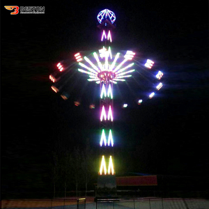 Manèges <span class=keywords><strong>de</strong></span> <span class=keywords><strong>parc</strong></span> d'attractions Beston Crazy, équipement d'amusement, <span class=keywords><strong>tour</strong></span> volante - Product Image 4