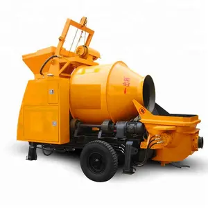 professional manufacturer diesel / electric portable concrete mixer mixing machine with pump price