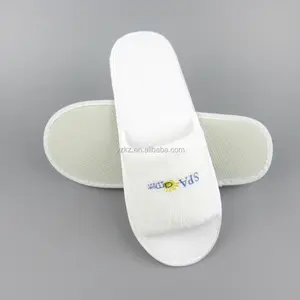 Custom made dekat-toe kain terry spa sandal untuk pria