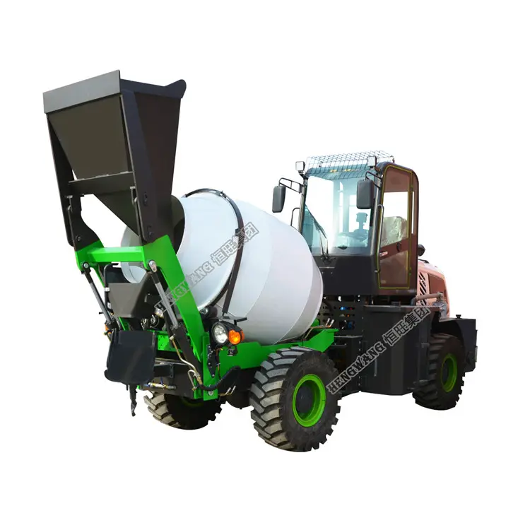 1.2m3 Diesel Mobile Self-Carico di Cemento Mixer