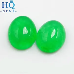 natürliche ovalen cabochon malaysischen jade