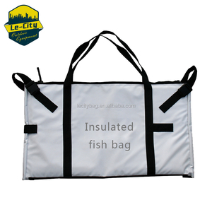 Ağır PVC özelleştirilmiş büyük tekne su geçirmez sling kuru buz tutmak taze yalıtımlı soğutucu balıkçı çantası - Product Image 4