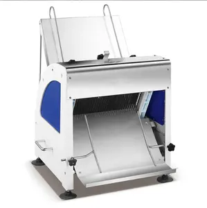 professional commercial industrial automatic stainless steel electric bread slicer