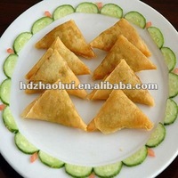 Chinese Instant Food Frozen Vegan Curry Samosa Snack