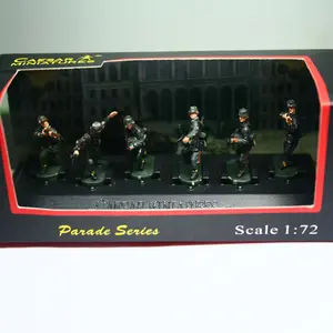 1:72 peint figurine de soldat maquette/peint soldat maquette pour Modélisme HO disposition de train