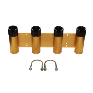 <span class=keywords><strong>Support</strong></span> <span class=keywords><strong>de</strong></span> <span class=keywords><strong>canne</strong></span> à pêche amovible en aluminium anodisé <span class=keywords><strong>pour</strong></span> 4 cannes - Product Image 1