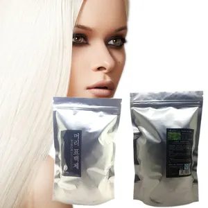 Professional grey bleaching powder chemical formula dust free hair color powder for hair dying