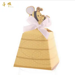 Thiết Kế Mới Dễ Thương Bee Wedding Favor Hộp Cho Đảng/Đám Cưới/Sinh Nhật/Quà Tặng