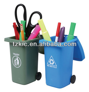 Bureau en plastique poubelle de recyclage& mini. bacs de stockage - Product Image 1