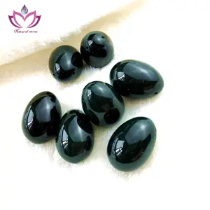 Gia certified health care jade eggs natural nephrite jade eggs yoni eggs for kegel exercise with certification