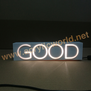 Usine Cosun Signe Suspendu Personnalisé Acrylique Petit Amour Led Néon Lumière Lettre Signe Pour Bar - Product Image 3