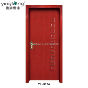 Porte intérieure moderne en WPC avec finition en film PVC, imperméable et anti-termites, pour chambres à coucher, au <span class=keywords><strong>meilleur</strong></span> <span class=keywords><strong>prix</strong></span> - Product Image 3