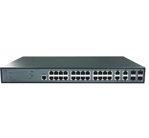 28 puertos Gigabit capa <span class=keywords><strong>2</strong></span> gestionado conmutador de red Ethernet Switch - Product Image 1
