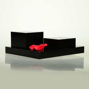 Nueva que viene lucite negro completo- cerrado <span class=keywords><strong>joyería</strong></span> quiosco de la pantalla - Product Image 1