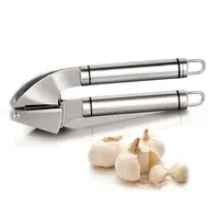 Garlic Press, Stainless Steel Premium Garlic Presser, Sturdy Garlic Crusher  Heavy Duty Garlic Mincer, Kitchen Cooking Gadget To Press Clove And Smash