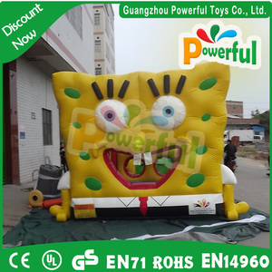 SpongeBob inflatable fun chateau for kids - Product Image 1