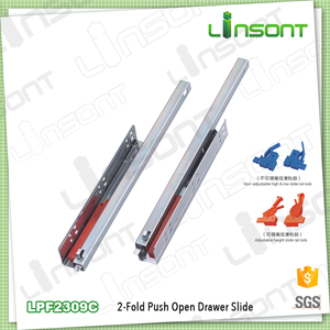 헤비 듀티 플라스틱 언더 마운트 서랍 슬라이드 아웃 선반 주자 - Product Image 3