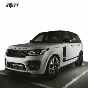 Kit de Carrocería de Ajuste Perfecto para <span class=keywords><strong>Land</strong></span> <span class=keywords><strong>Rover</strong></span> Range <span class=keywords><strong>Rover</strong></span> en Estilo SVO 2013-2016, Parachoques Delantero, Parachoques Trasero, Faldones Laterales, Escape - Product Image 3